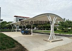 鄭州中原區(qū)五龍口污水廠(chǎng)膜結(jié)構(gòu)車(chē)棚