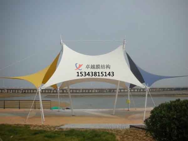 邯鄲商業(yè)廣場<font color='red'>張拉膜結構</font>景觀棚/雨棚設計搭建