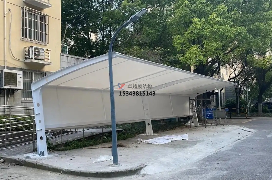 自行車棚膜結構