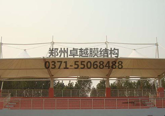 石家莊<font color='red'>膜結(jié)構(gòu)看臺(tái)</font>/舞臺(tái)【石家莊人民醫(yī)學(xué)高等?？茖W(xué)校等】工程設(shè)計(jì)施工案例